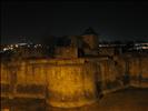 Suceava fortress by night